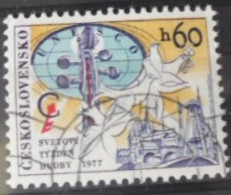 TCHECOSLOVAQUIE - Conseil Musical De L' UNESCO - Used Stamps