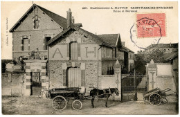 44 - LOIRE ATLANTIQUE - SAINT NAZAIRE SUR LOIRE - ETABLISSEMENT A. HAUTON - USINE ET BUREAUX - Saint Nazaire