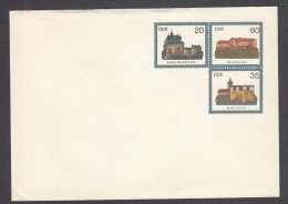 DDR 13/1984 - Castles, Post. Stationery (cover), Mint - Buste - Nuovi