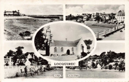 29 - LOQUIREC _S26225_ Le Port La Digue La Tour D'Argent L'Eglise - CPSM 14x9 Cm - En L'état Pli - Locquirec