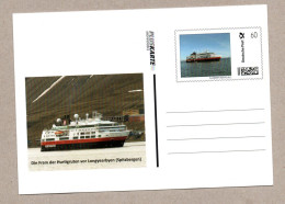 U008] BRD -Schiff - Pluskarte Individuell - Hurtigruten Fram In Spitzbergen - Postales Privados - Nuevos