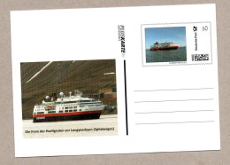 U008] BRD -Schiff - Pluskarte Individuell - Hurtigruten Fram In Spitzbergen - Private Postcards - Mint