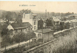 95 MERIEL - La Gare - Meriel