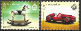 SAN MARINO - 2015 - EUROPA - GIOCATTOLI- SERIE 2 VALORI - NUOVA MNH** ( YVERT 2412\3- MICHEL 2619\20  - SS 2462\3) - Unused Stamps