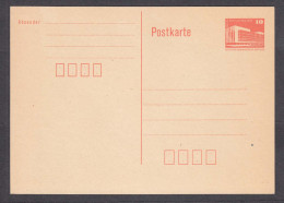 DDR 19/1986 - Standart Postcard - 10 Pf., Post. Stationery, Mint - Postkarten - Ungebraucht