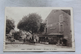 Cpa 1936, Jussey, Avenue De La Gare, Haute Saône 70 - Jussey