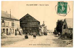 09 - ARIEGE - VIEL SAINT REMY - RUE DE L'EGLISE - Sonstige & Ohne Zuordnung