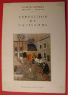 Exposition De Tapissons. Madame Cruiziat. Chateau-Gontier 1977. Catalogue. Art Naïf Tapisserie Broderie - Pays De Loire