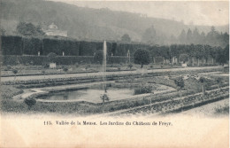 VALLEE DE LA MEUSE  LES JARDINS DU CHATEAU DE FREYR            2 SCANS - Hastière