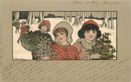 PARKINSON Ethel (illustrateur) - Enfants Paysage De Neige, Nouvel An (MM Vienne) - Parkinson, Ethel