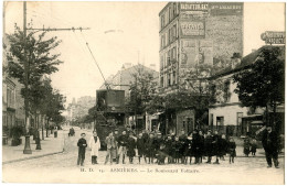 92 - HAUTS DE SEINE - ASNIERES - LE BOULEVARD VOLTAIRE - Asnieres Sur Seine