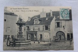 Cpa 1905, Jussey, Placette De La Rue De L'Hospice, Haute Saône 70 - Jussey