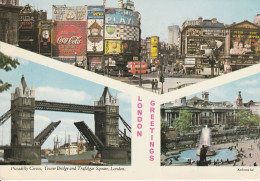 Picadilly Circus , Tower Bridge Et Trafalgar Square - Piccadilly Circus