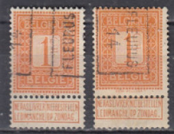 2278 Voorafstempeling Op Nr 108 - FLEURUS 14 - Positie A & B - Rollo De Sellos 1910-19