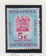 Zuid-Afrika Fiskale Zegel(revenue) Cat. J Barefoot: Revenue JAAR 1962 Nr 111 - Autres & Non Classés