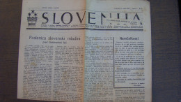 NEWSPAPER SLOVENIJA - Langues Slaves