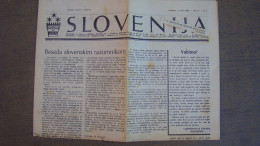 NEWSPAPER SLOVENIJA - Slav Languages