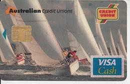 CCE008 AUSTRALIA CARD CREDIT UNION RELOADABLE VISA CASH SCARCE - Cartes De Crédit (expiration Min. 10 Ans)