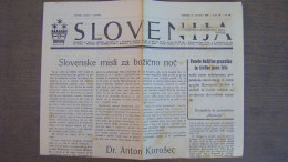 NEWSPAPER SLOVENIJA - Slav Languages