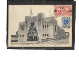 Afrique-Algérie- SOUK-AHRAS-Une Vue Animée De La " SALLE Des FÊTES " ( Architecte  G.BURGAT ) - Souk Ahras