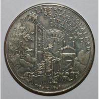 CUBA - KM 272 - 1 PESO 1989 - Liberté Egalité Fraternité - FLEUR DE COIN - Cuba