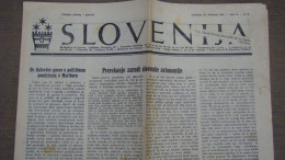 NEWSPAPER SLOVENIJA - Lingue Slave