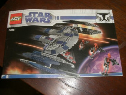 LIBRETTO ISTRUZIONI LEGO STAR WARS 8016 - Non Classificati