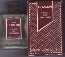 Miniature De Parfum - Le Galion - Special For Gentlemen 9ml -  Pleine Avec Boite - Miniaturen Damendüfte (mit Verpackung)