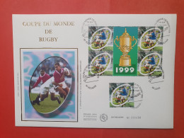 Grande Enveloppe FDC En 1999 - Coupe Du Monde De Rugby  - FDC 23 - 1990-1999