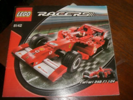 LIBRETTO ISTRUZIONI LEGO RACER FERRARI 248 -8142 - Non Classificati