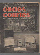 (TSF)  Revue ONDES COURTES  N°9  Juillet  1952 (CAT4077 / 09) - Bricolage / Technique