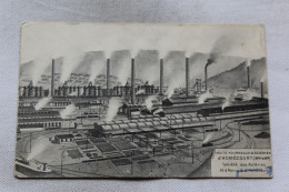 Hauts Fourneaux Et Aciéries D'Homecourt, Société Des Aciéries De La Marine, Meurthe Et Moselle 54 - Homecourt