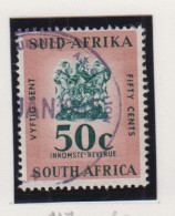 Zuid-Afrika Fiskale Zegel(revenue) Cat. J Barefoot: Revenue JAAR 1964 Nr 117 - Autres & Non Classés