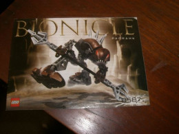 LIBRETTO ISTRUZIONI LEGO 8587 BIONICLE - Lego System