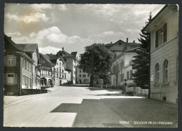 Uznach, 1939, Postplatz, Hotel Krone, Foto GROSS - Uznach