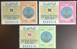 Bahrain 1969 Education Golden Jubilee MNH - Bahrein (1965-...)