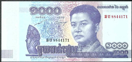 CAMBODGE/CAMBODIA * 1.000 Riels * Date 2016 * Etat/Grade NEUF/UNC * - Cambogia