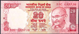 INDE/INDIA * 20 Roupies * Date 2007 * Etat/Grade NEUF/UNC *  - India