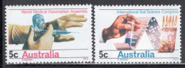 Australia 1968 Queen Elizabeth Set To Celebrate Science In Unmounted Mint. - Nuevos