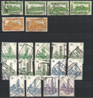 Belgien, 1949, 20 Bahnpostmarken, Gestempelt - Otros & Sin Clasificación