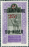 NIGER FRANCESE, FRENCH NIGER, PAESAGGI, LANDSCAPE, 1924, FRANCOBOLLI NUOVI (MNH**) Scott:NE 24, Yt:NE 20 - Nuovi