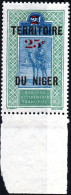 NIGER FRANCESE, FRENCH NIGER, PAESAGGI, LANDSCAPE, 1924, FRANCOBOLLI NUOVI (MNH**) Scott:NE 23, Yt:NE 19 - Ungebraucht