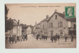 95 -  SERAINCOURT  - Route De Meulan Trés Animé Bon état - Seraincourt