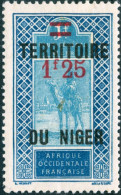 NIGER FRANCESE, FRENCH NIGER, PAESAGGI, LANDSCAPE, 1926, FRANCOBOLLI NUOVI (MNH**) Scott:NE 28, Yt:NE 24 - Neufs