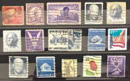USA - 15 Values, Since 1931 - Collections
