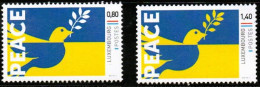 Luxembourg ,Luxemburg 2022,  War In Ukraine. Solidarity And Support For Ukrainian Refugees, SATZ MENG POST ** - Unused Stamps