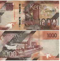 KENIA New 1’000 Shilings  2019.    PW56   Kenyatta Statue  + Parliament, In Nairobi   UNC - Kenya