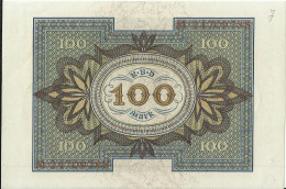 100 Mark 1-11-1920 - Allemagne Serie M- Etat : Billet Neuf  Neue Notiz N°7 A83 - 100 Mark