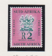 Zuid-Afrika Fiskale Zegel(revenue) Cat. J Barefoot: Revenue JAAR 1966 Nr 121 - Autres & Non Classés