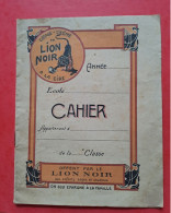 Cahier Cirage-crème Du Lion Noir à La Cire - C